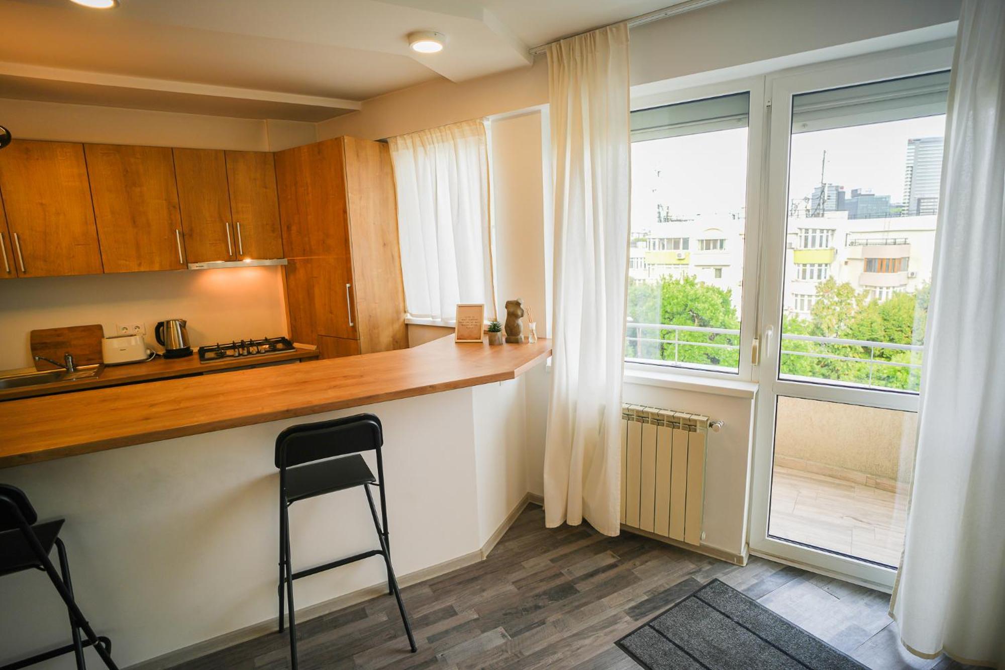Penthouse With Huge Rooftop Terrace & City View Бухарест Экстерьер фото