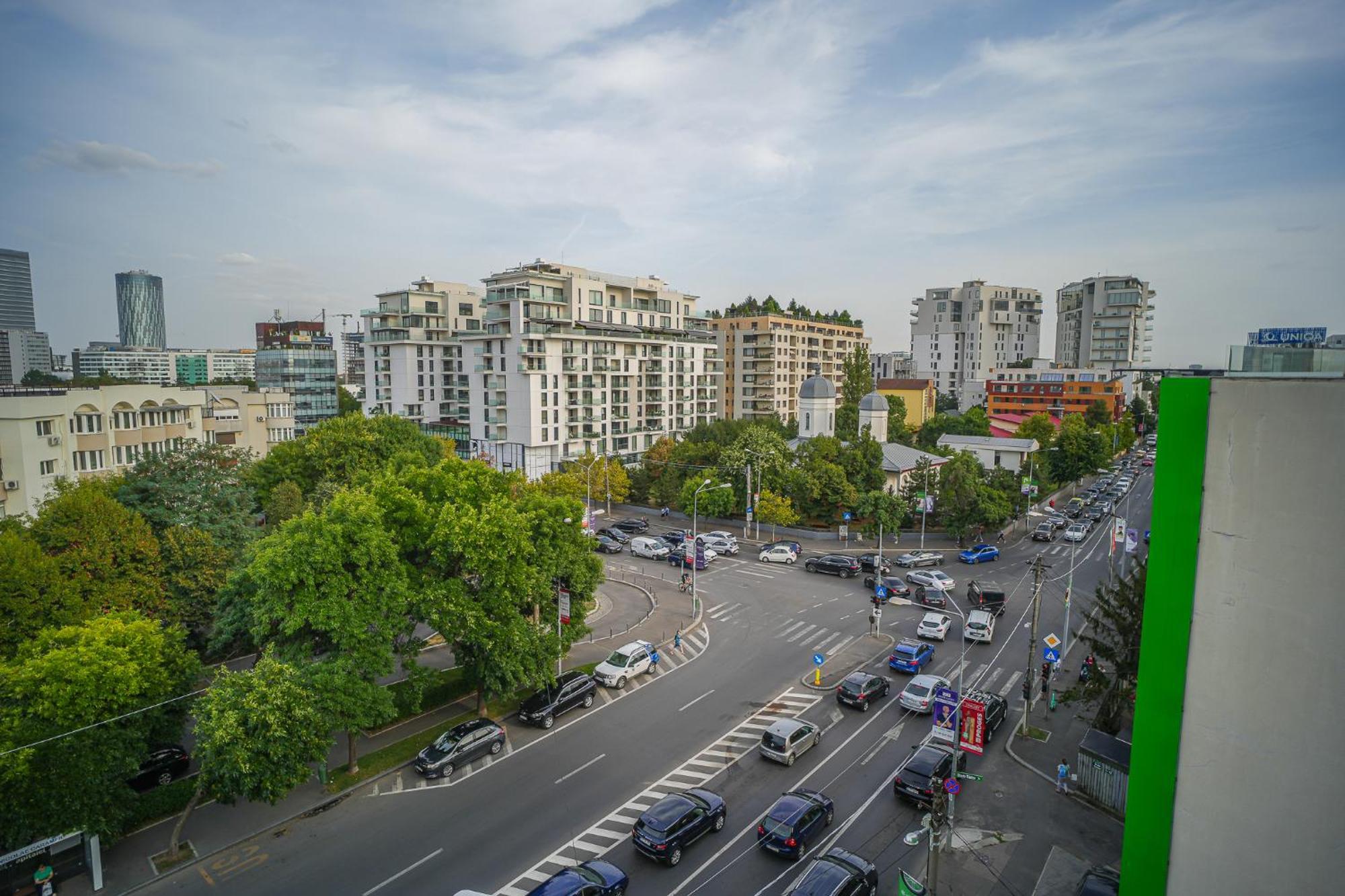 Penthouse With Huge Rooftop Terrace & City View Бухарест Экстерьер фото