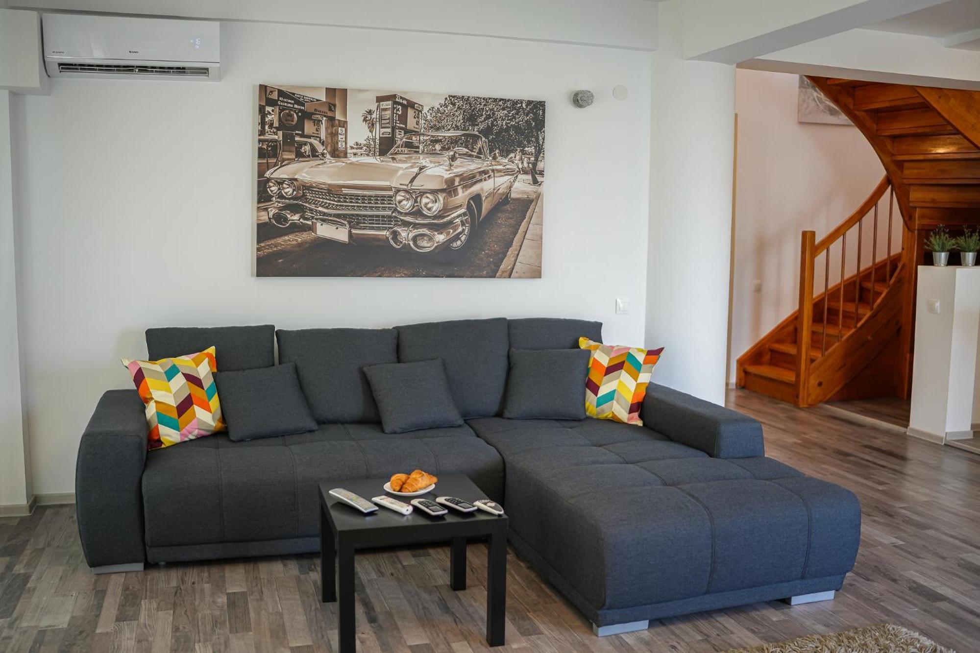 Penthouse With Huge Rooftop Terrace & City View Бухарест Экстерьер фото