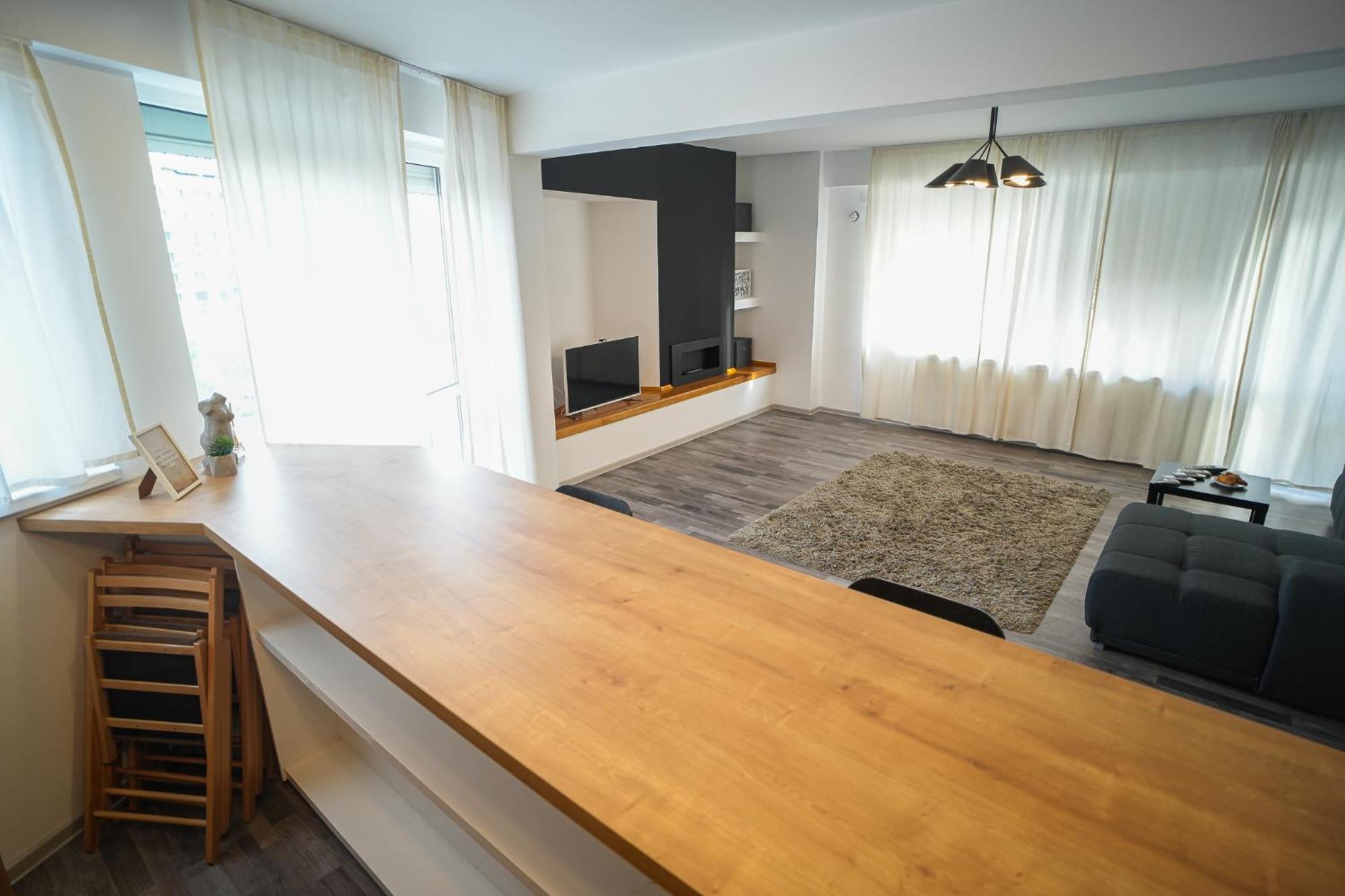 Penthouse With Huge Rooftop Terrace & City View Бухарест Экстерьер фото