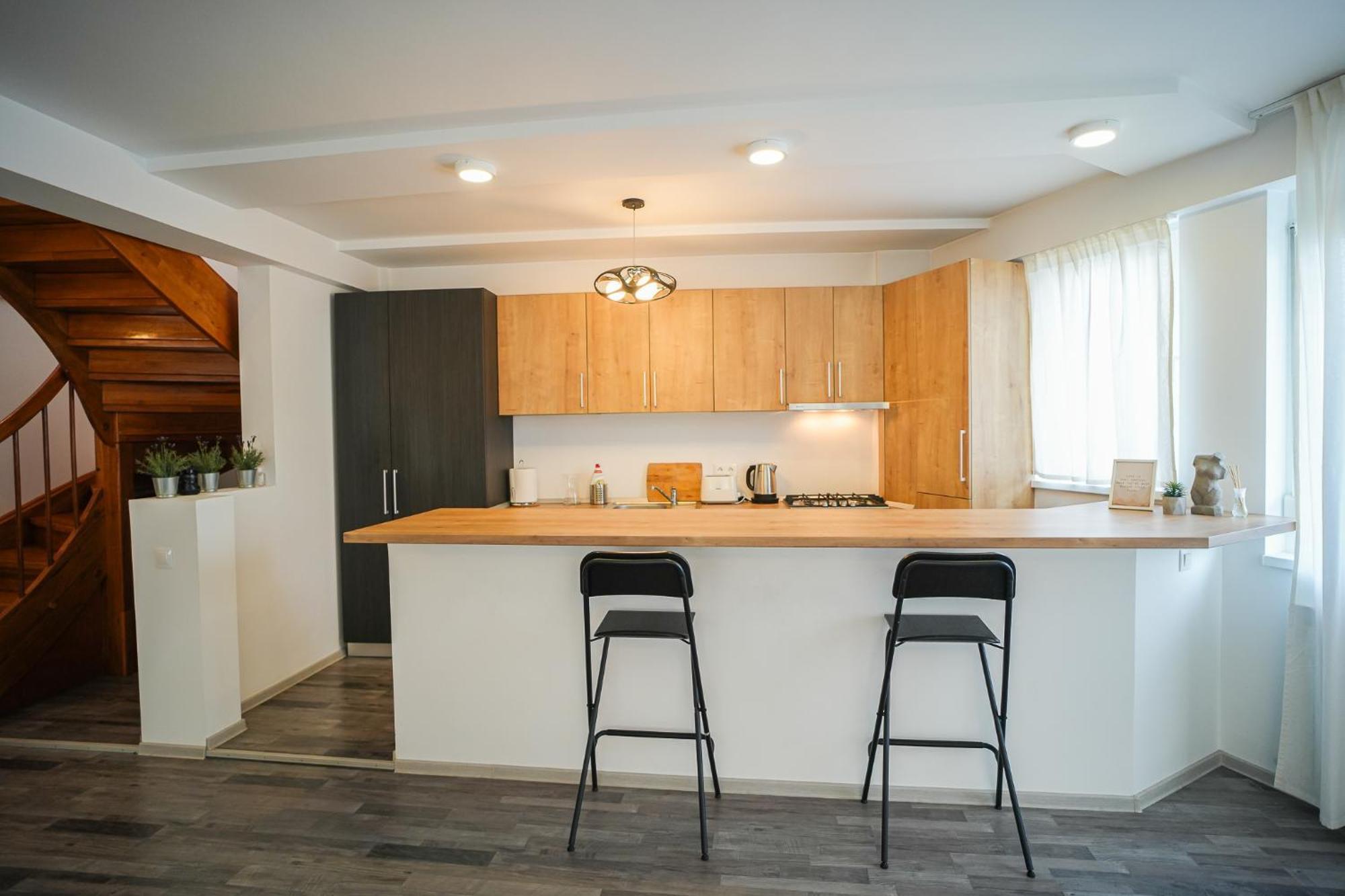 Penthouse With Huge Rooftop Terrace & City View Бухарест Экстерьер фото